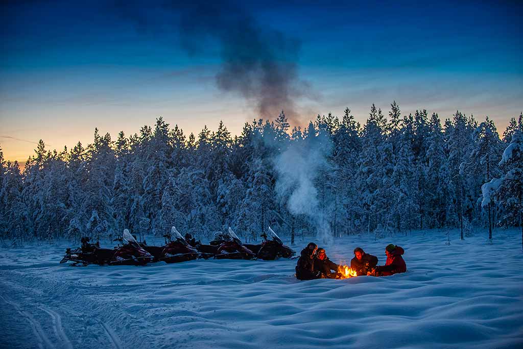 LAPPONIA SVEDESE motoslitta lapponia svedese